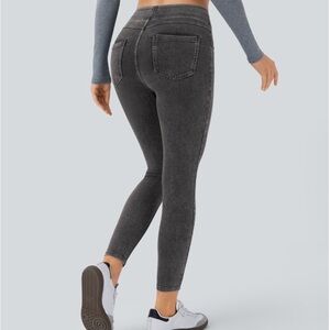 Halara Flex™ High Waisted Pocket Denim Casual Leggings